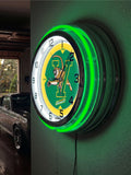 19" Vermont Catamounts Neon Clock
