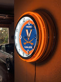 19" Virginia Cavaliers Neon Clock