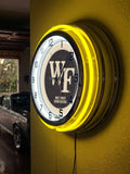 19" Wake Forest Demon Deacons Neon Clock