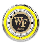 19" NCAA Neon Clocks (Purdue - Xavier)