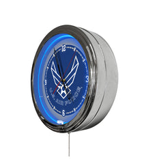 United States Air Force 16" Multi Color LED Wall Clock