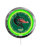 University of Alabama at Birmingham 16" Multi Color LED Wall Clock