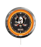 Anaheim Ducks 16" Multi Color LED Wall Clock