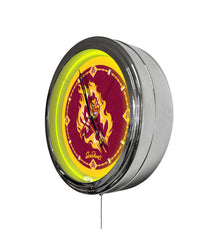 Arizona State University (Sparky) 16" Multi Color LED Wall Clock