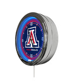 University of Arizona 16" Multi Color LED Wall Cloc