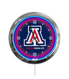 University of Arizona 16" Multi Color LED Wall Cloc