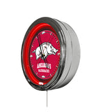 University of Arkansas 16" Multi Color LED Wall Clock