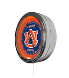 Auburn University 16" Multi Color LED Wall Clock