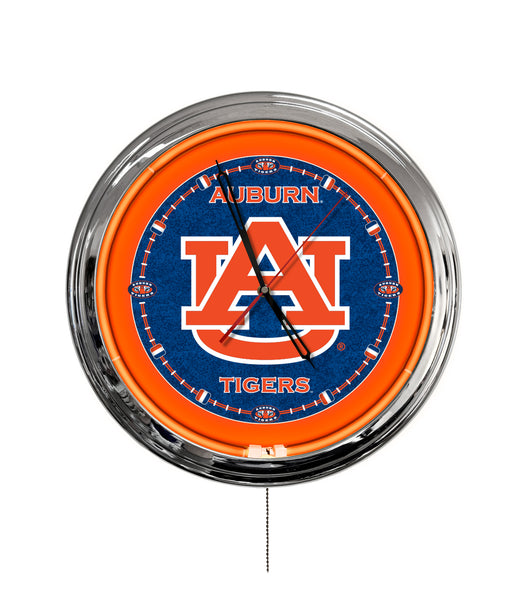 Auburn University 16" Multi Color LED Wall Clock