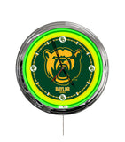 Baylor University 16" Multi Color LED Wall Clock