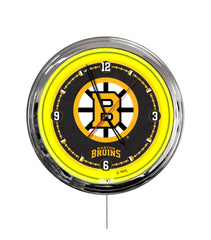 Boston Bruins 16" Multi Color LED Wall Clock