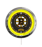 Boston Bruins 16" Multi Color LED Wall Clock