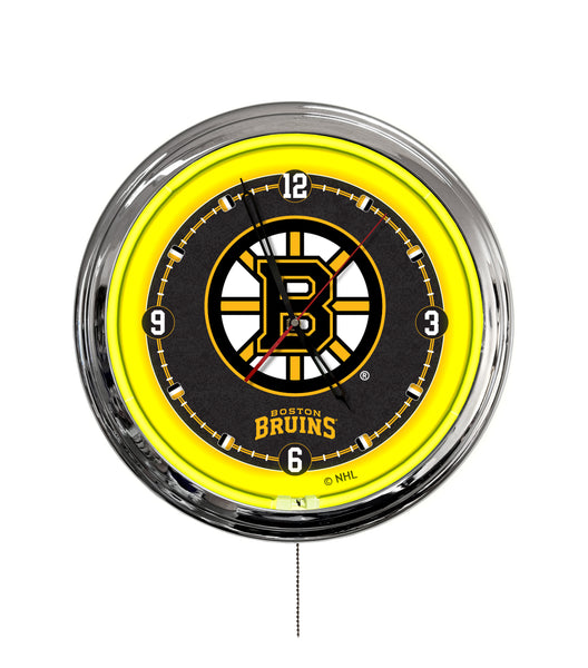 Boston Bruins 16" Multi Color LED Wall Clock