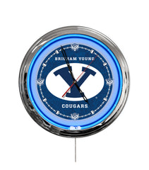 Brigham Young University 16" Multi Color LED Wall Clock