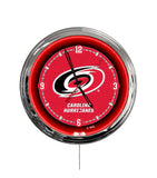 Carolina Hurricanes 16" Multi Color LED Wall Clock