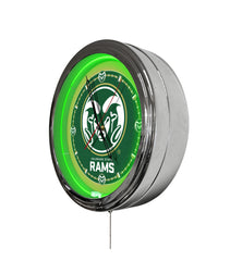 Colorado State University 16" Multi Color LED Wall Clock