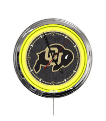 University of Colorado 16" Multi Color LED Wall Clock