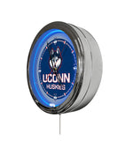 University of Connecticut 16" Multi Color LED Wall Clock