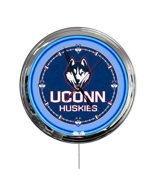 University of Connecticut 16" Multi Color LED Wall Clock