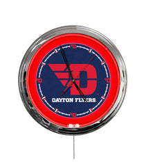 University of Dayton 16" Multi Color LED Wall Clock