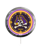 East Carolina University 16" Multi Color LED Wall Clock