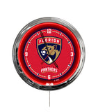 Florida Panthers 16" Multi Color LED Wall Clock