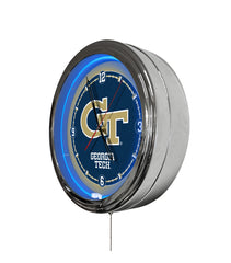 Georgia Tech 16" Multi Color LED Wall Clock