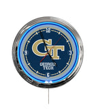 Georgia Tech 16" Multi Color LED Wall Clock