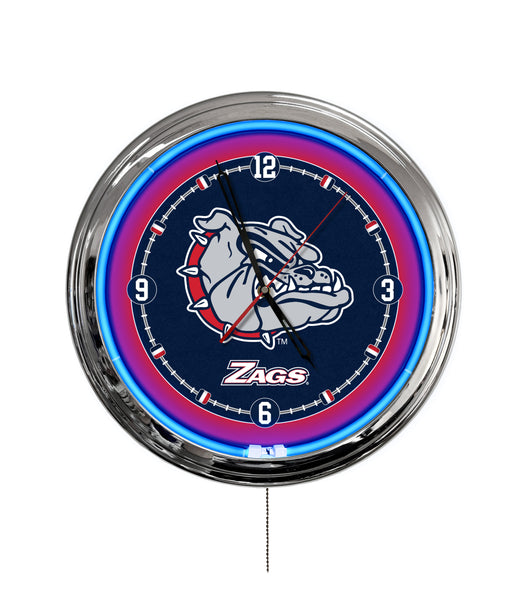 Gonzaga 16" Multi Color LED Wall Clock