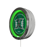 University of Hawaii 16" Multi Color LED Wall Clock