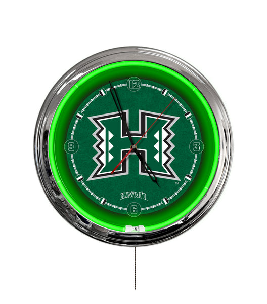 University of Hawaii 16" Multi Color LED Wall Clock