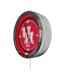 University of Houston 16" Multi Color LED Wall Clock