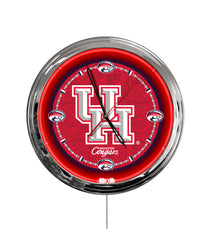 University of Houston 16" Multi Color LED Wall Clock