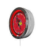 Illinois State University 16" Multi Color LED Wall Clock