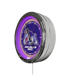 James Madison University 16" Multi Color LED Wall Clock