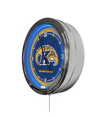 Kent State University 16" Multi Color LED Wall Clock