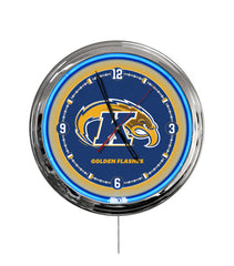 Kent State University 16" Multi Color LED Wall Clock