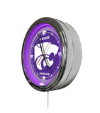 Kansas State University 16" Multi Color LED Wall Clock