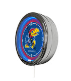 University of Kansas 16" Multi Color LED Wall Clock