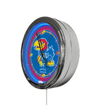 University of Kansas 16" Multi Color LED Wall Clock