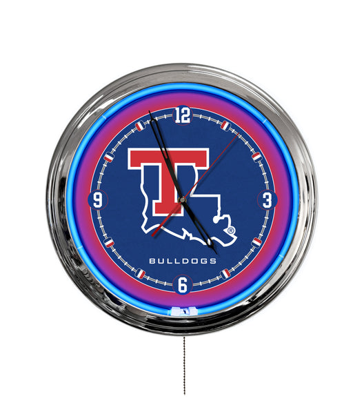 Louisiana Tech University 16" Multi Color LED Wall Clock