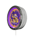 Louisiana State University 16" Multi Color LED Wall Clock