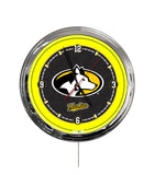 Michigan Tech University 16" Multi Color LED Wall Clock