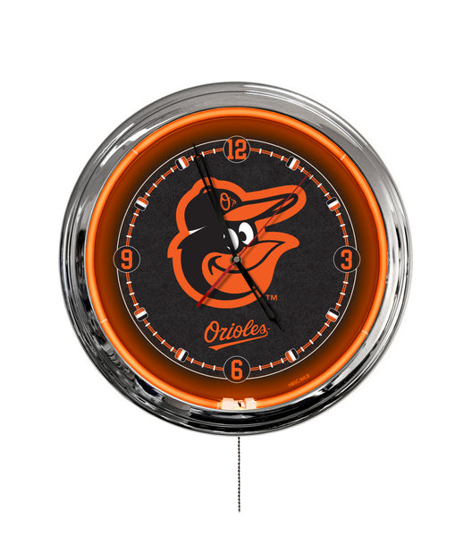 Baltimore Orioles 16" Multi Color LED Wall Clock