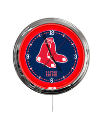 Boston Red Sox 16" Multi Color LED Wall Clock