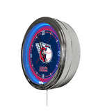 Cleveland Guardians 16" Multi Color LED Wall Clock