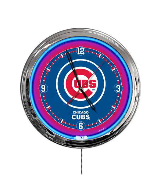 Chicago Cubs 16" Multi Color LED Wall Clock