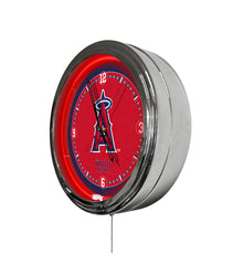 Los Angeles Angels 16" Multi Color LED Wall Clock