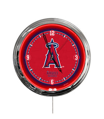 Los Angeles Angels 16" Multi Color LED Wall Clock