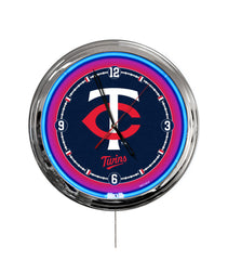 Minnesota Twins 16" Multi Color LED Wall Clock